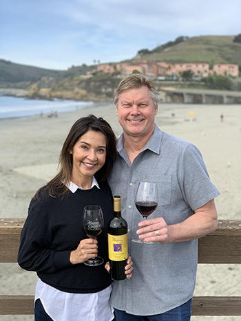 Scott and Rebecca, Alapay Cellars